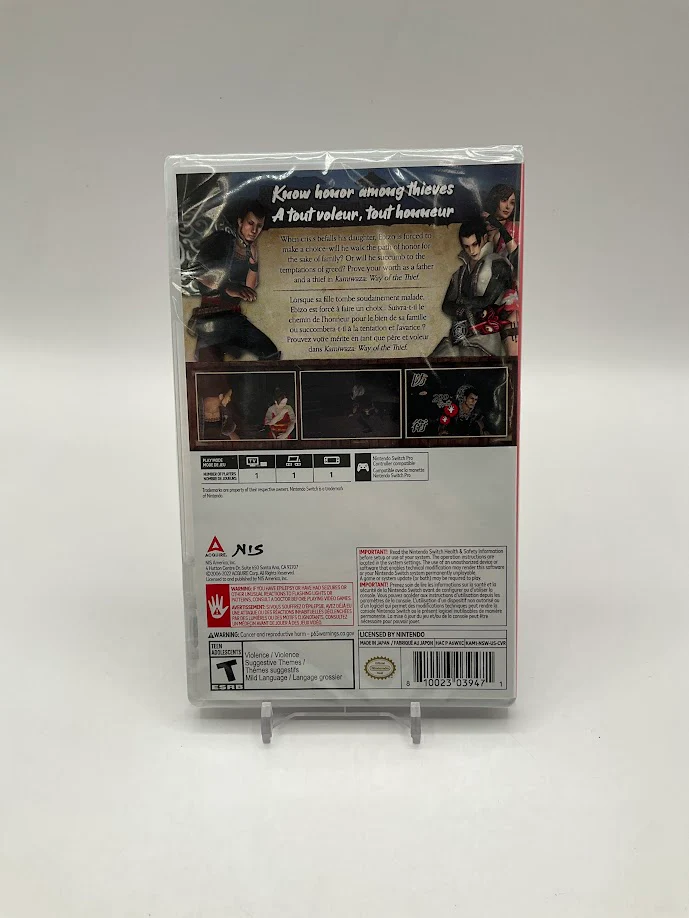 Kamiwaza: Way of the Thief Nintendo Switch Sealed - Image 2
