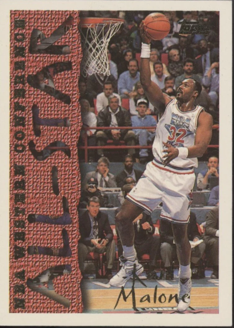 Karl Malone Basketball Lot of 10