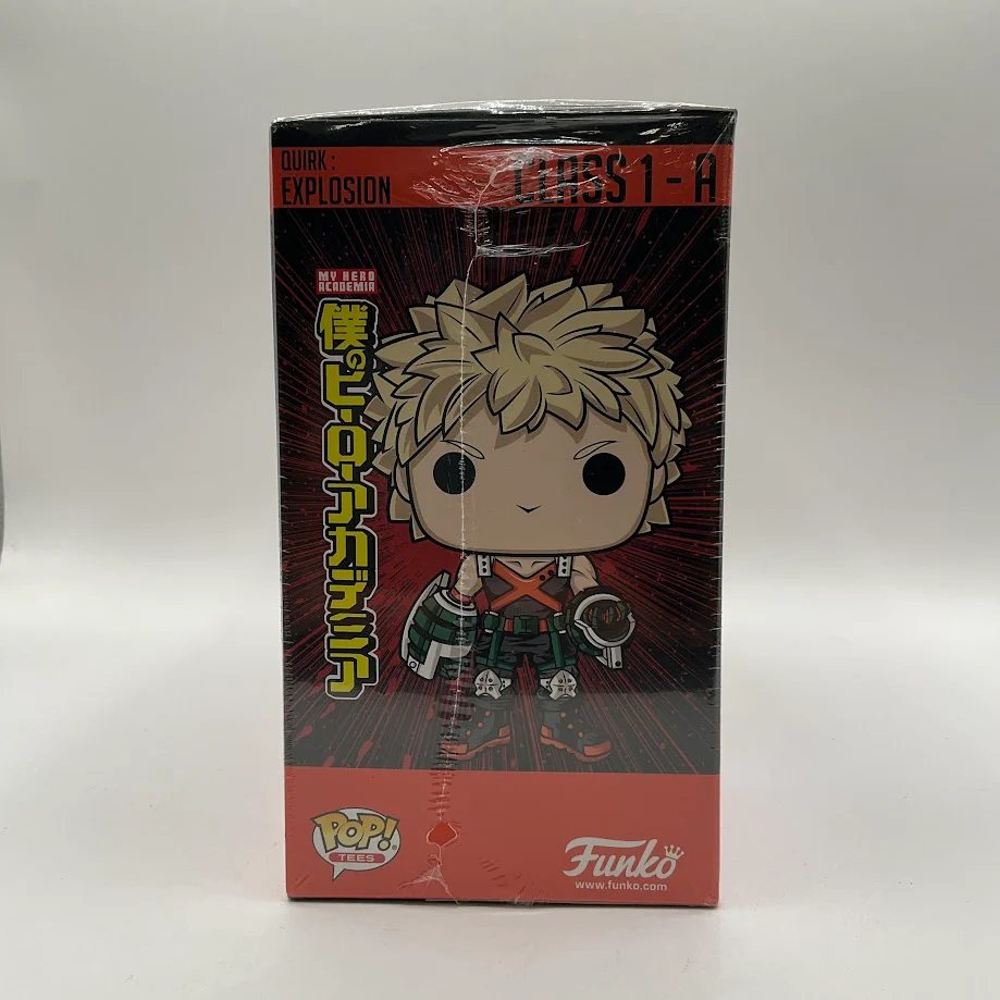 Katsuki Bakugo Funko Pop! & Tee Tokyo Ghoul GameStop Exclusive Size L - Image 4