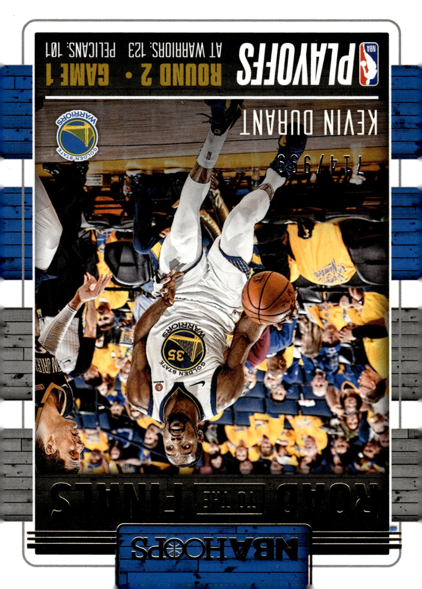 Kevin Durant 2018-19 Panini Hoops Road to the Finals 714/999 #46