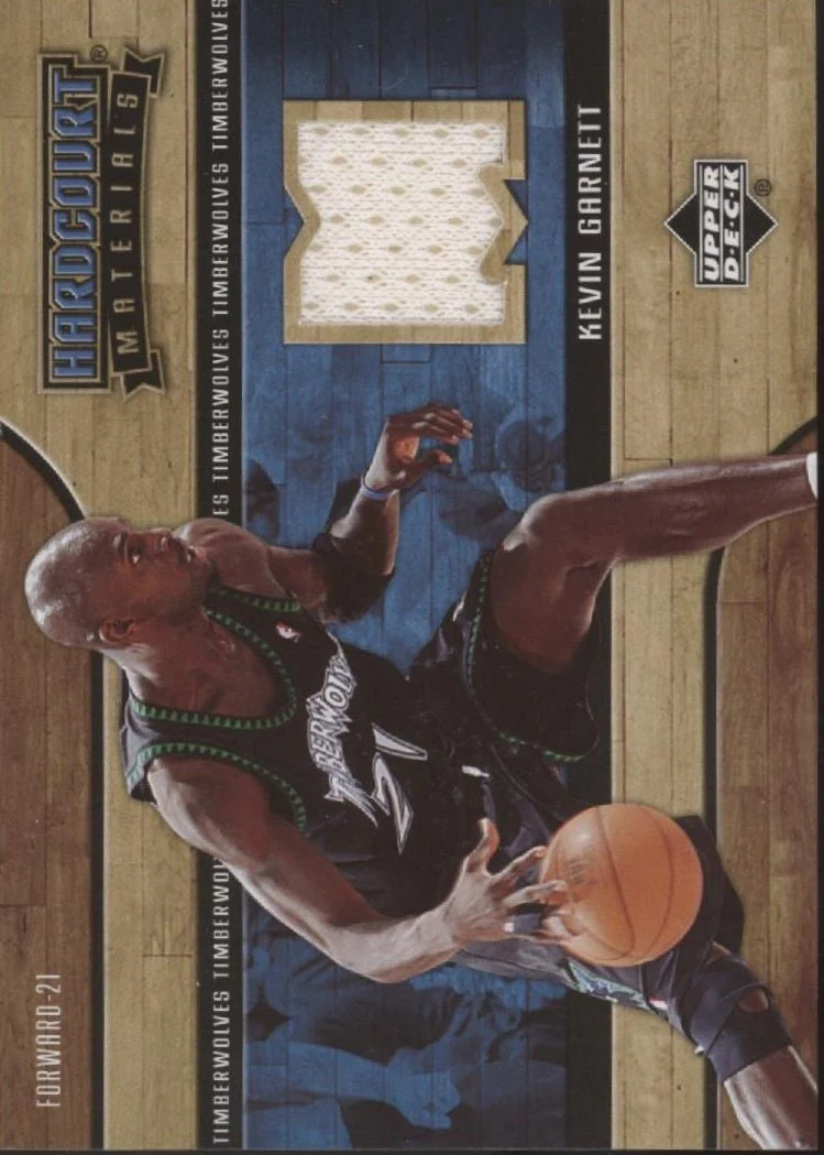 Kevin Garnett 2006-07 Upper Deck Hardcourt Swatch #HM-KG