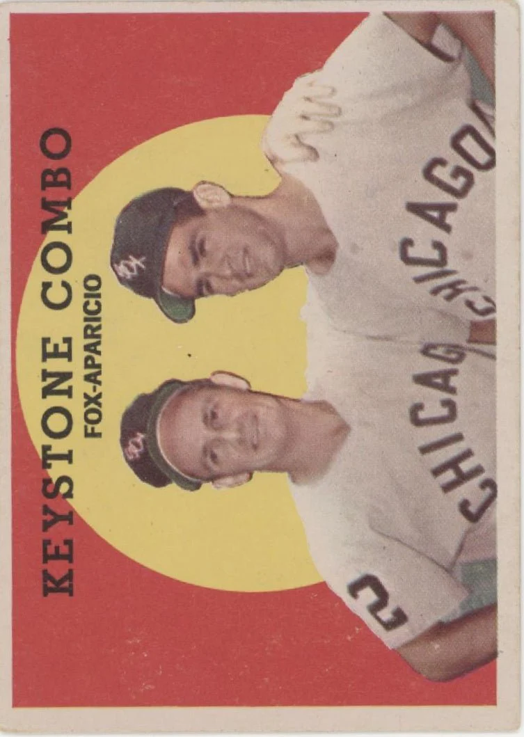 Keystone Combo 1959 Topps Nellie Fox / Luis Aparicio #408 VG-EX #2