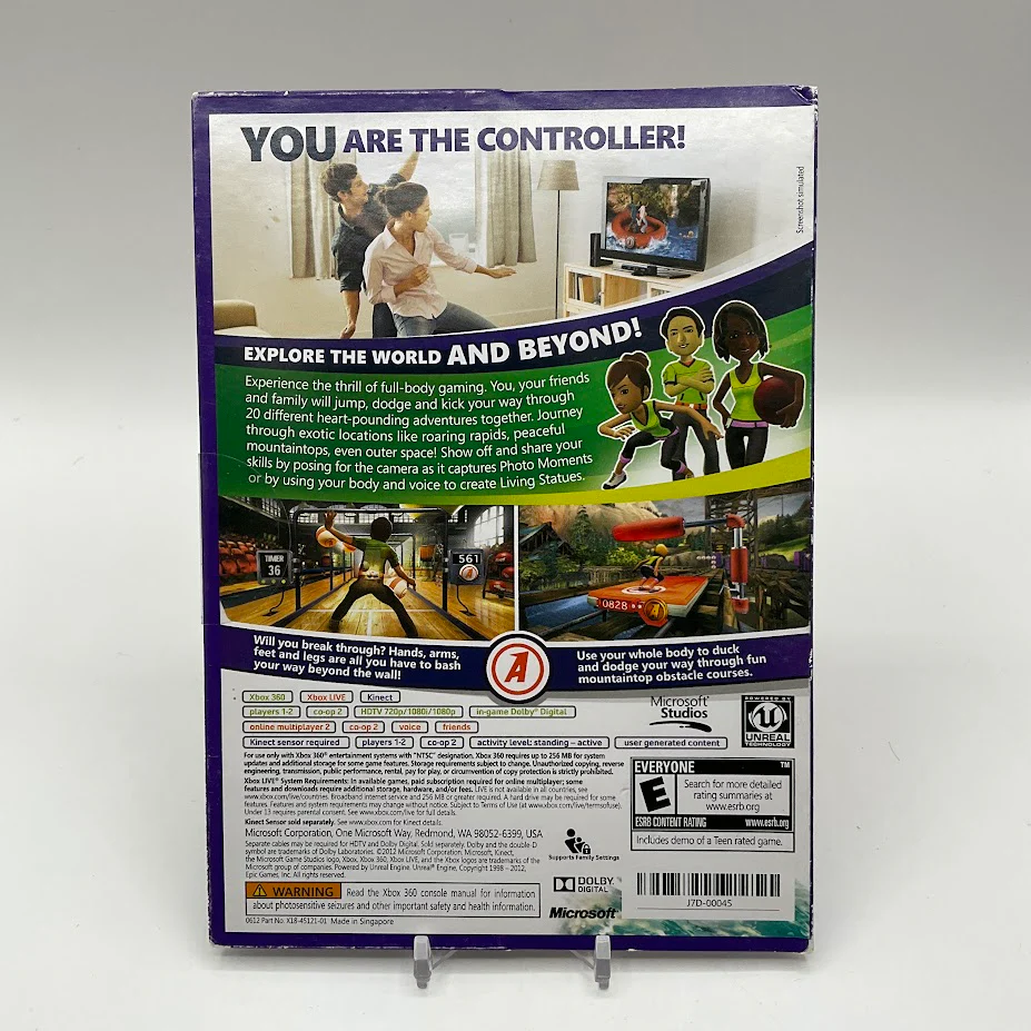 Kinect Adventures [Cardboard] Xbox 360 Sealed - Image 2