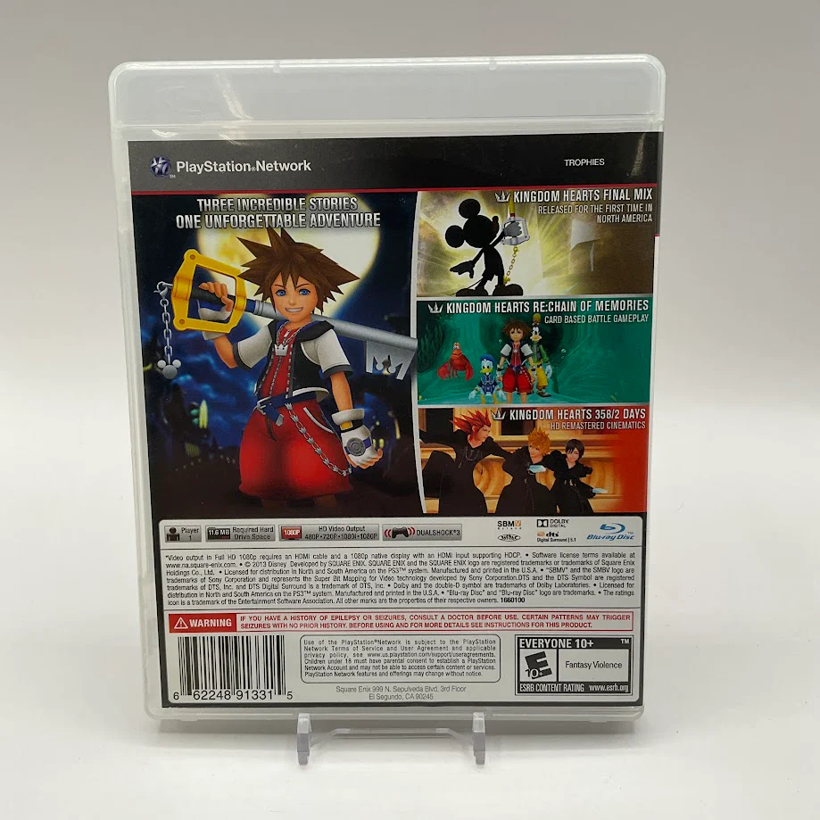 Kingdom Hearts HD 1.5 Remix Playstation 3 Used #2 - Image 2