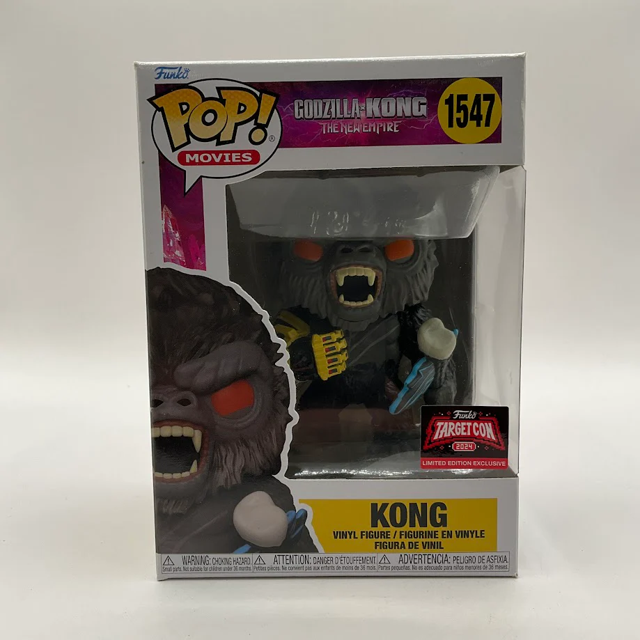Kong Funko Pop! Gorilla x Kong The New Empire #1547 2024 Target Con