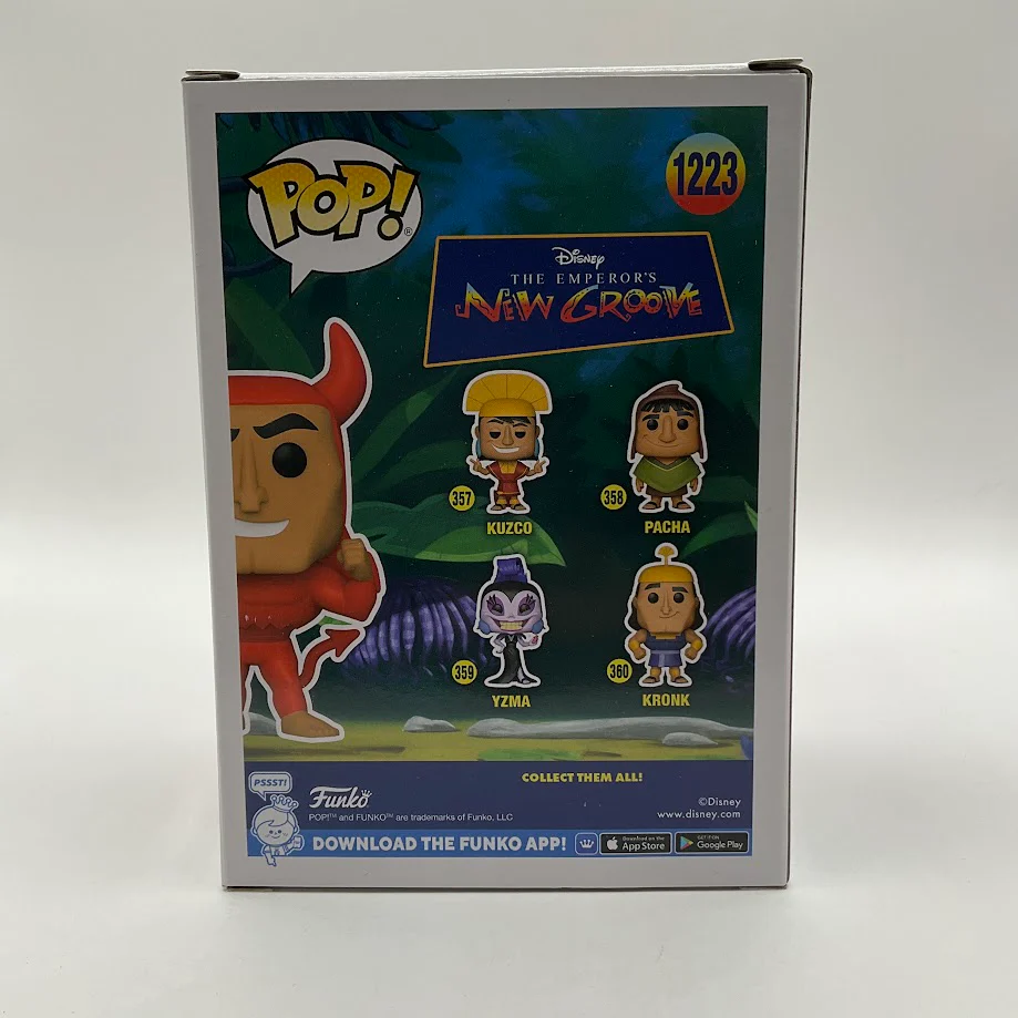 Kronk Funko Pop! The Emperors New Groove #1223 2022 D23 Expo - Image 3