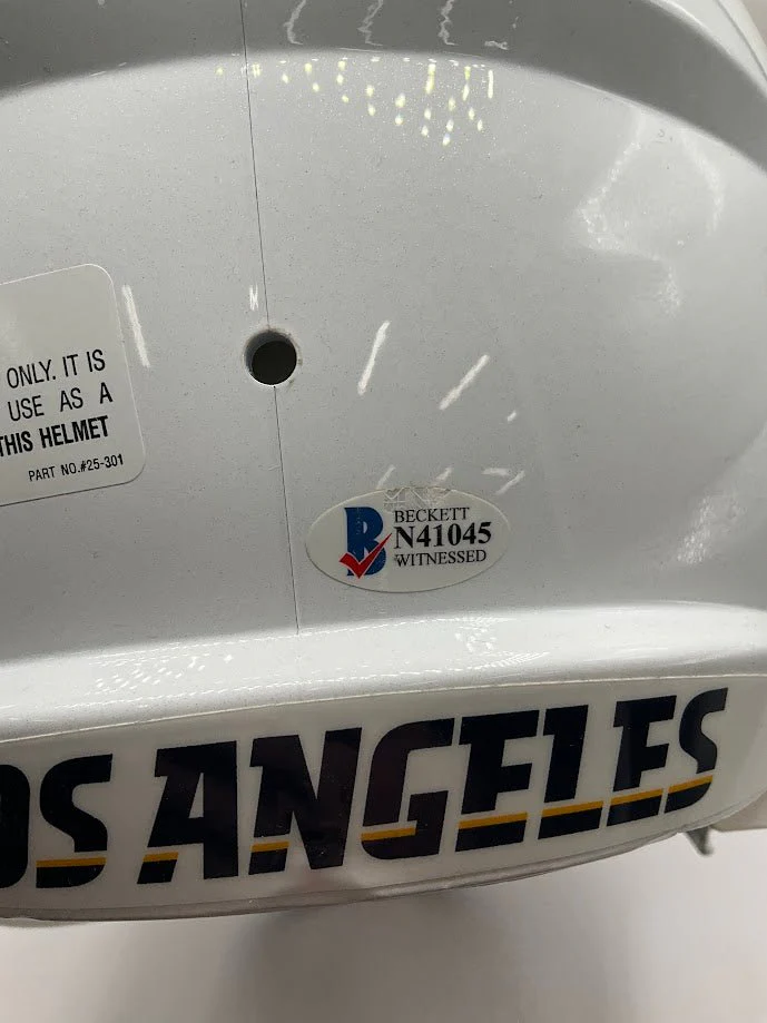 LaDainian Tomlinson Signed Los Angeles Chargers Helmet - Image 11