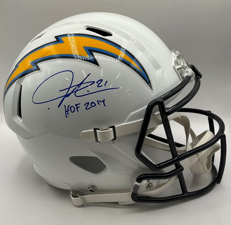 LaDainian Tomlinson Signed Los Angeles Chargers Helmet - Image 9