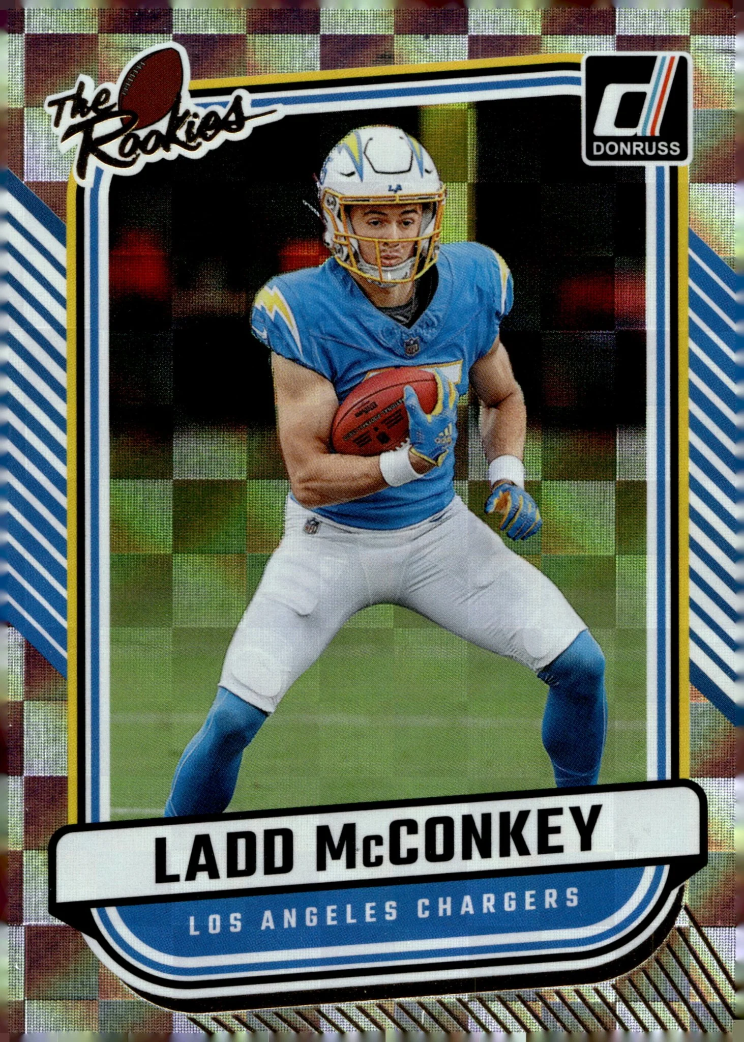 Ladd McConkey 2024 Panini Donruss The Rookies RC #TR-5
