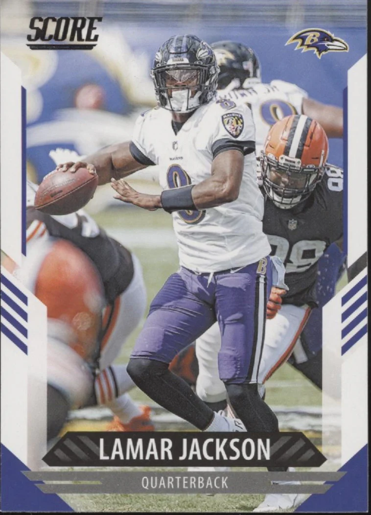 Lamar Jackson Football Lot of 10 - Image 3