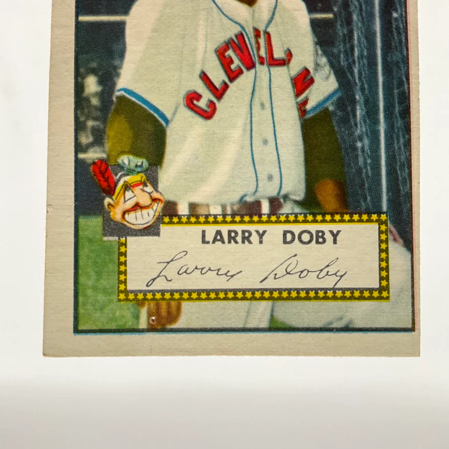 Larry Doby 1952 Topps #243 Cleveland Indians GD - Image 4