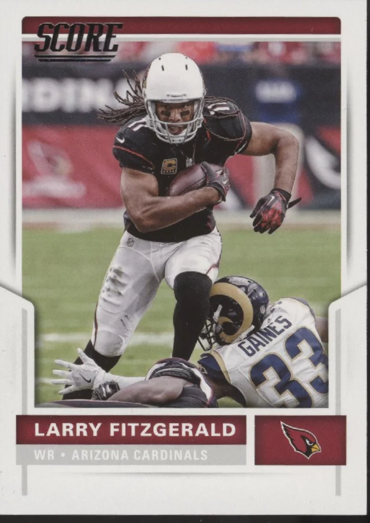 Larry Fitzgerald Football Lot of 10 - Image 2