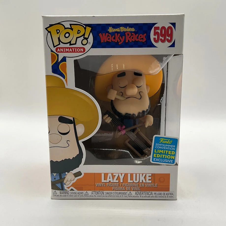 Lazy Luke Funko Pop! Wacky Races #599 2019 Summer Convention