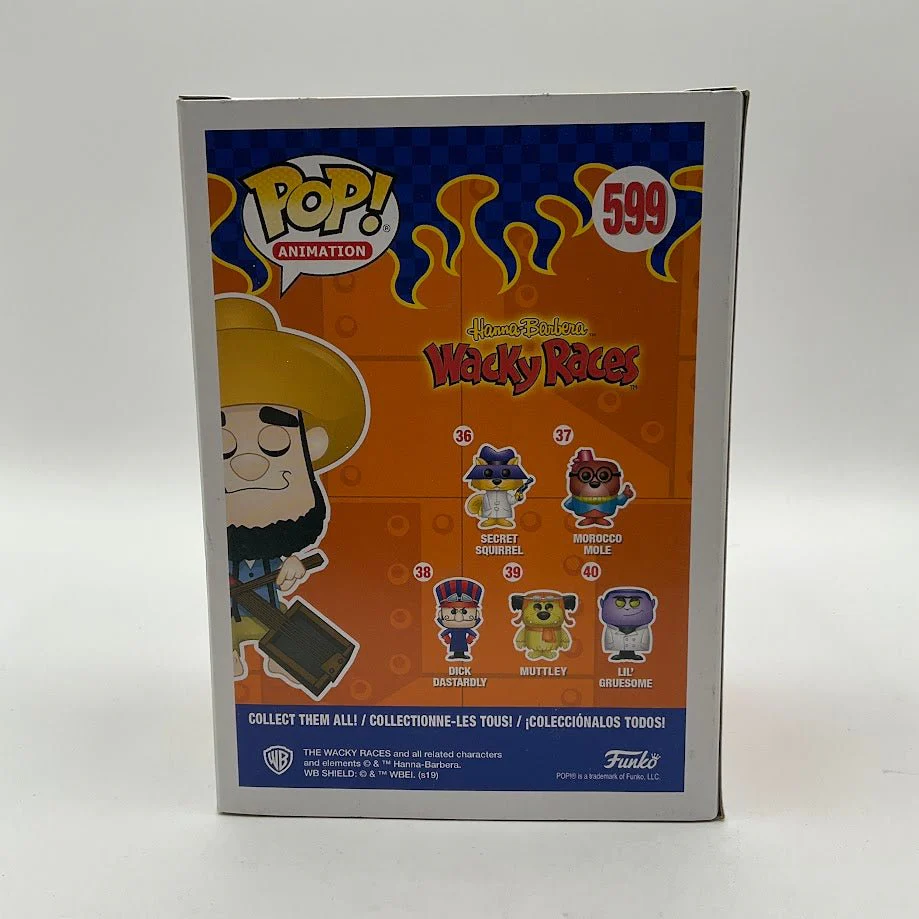 Lazy Luke Funko Pop! Wacky Races #599 2019 Summer Convention - Image 3