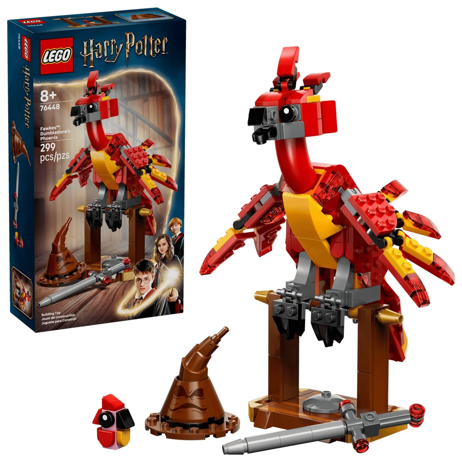 LEGO Fawkes Dumbledore’s Phoenix 76448 - Image 3