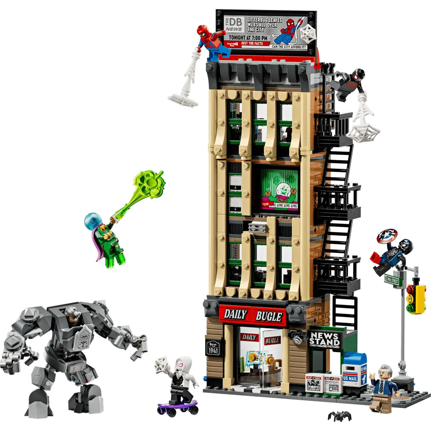 LEGO Spider-Man vs. Mysterio: The Daily Bugle 76342 - Image 2