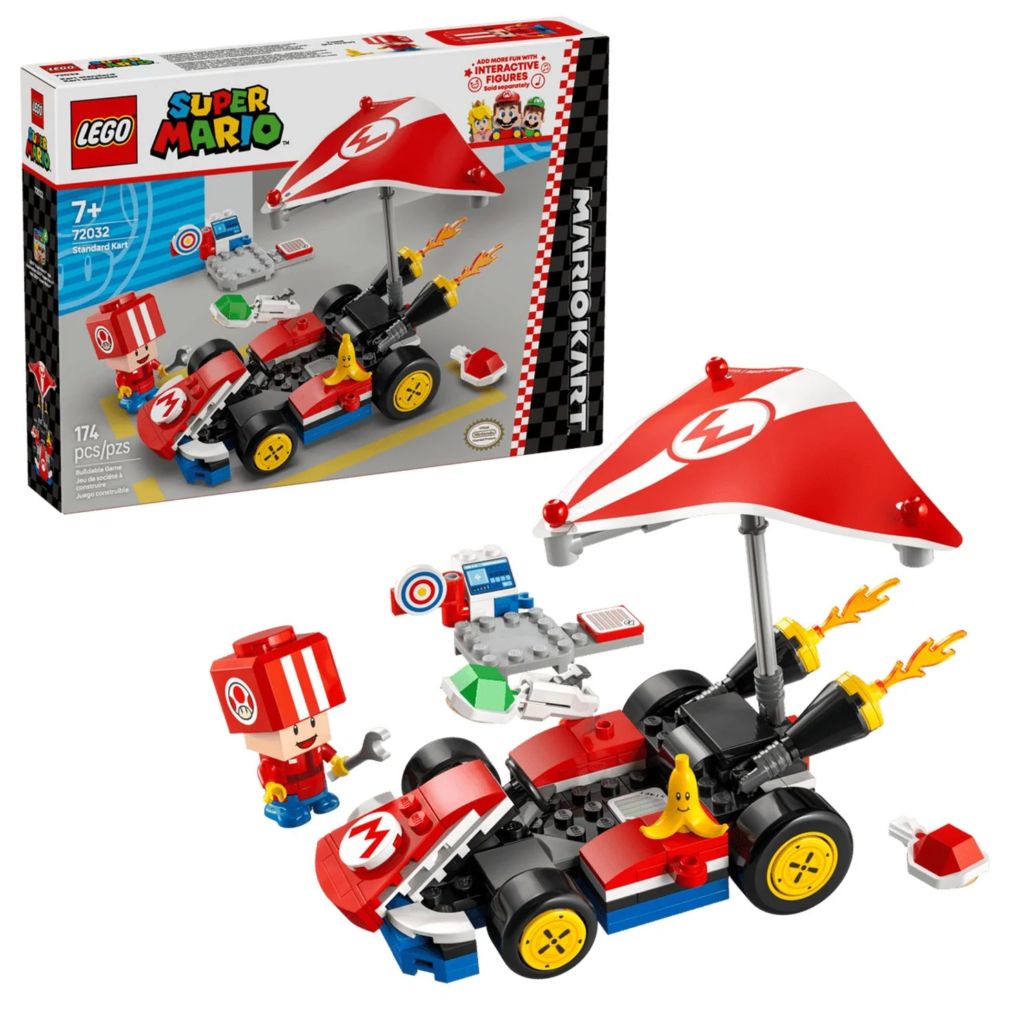 LEGO Super Mario: Mario Kart – Standard Kart 72032 - Image 3