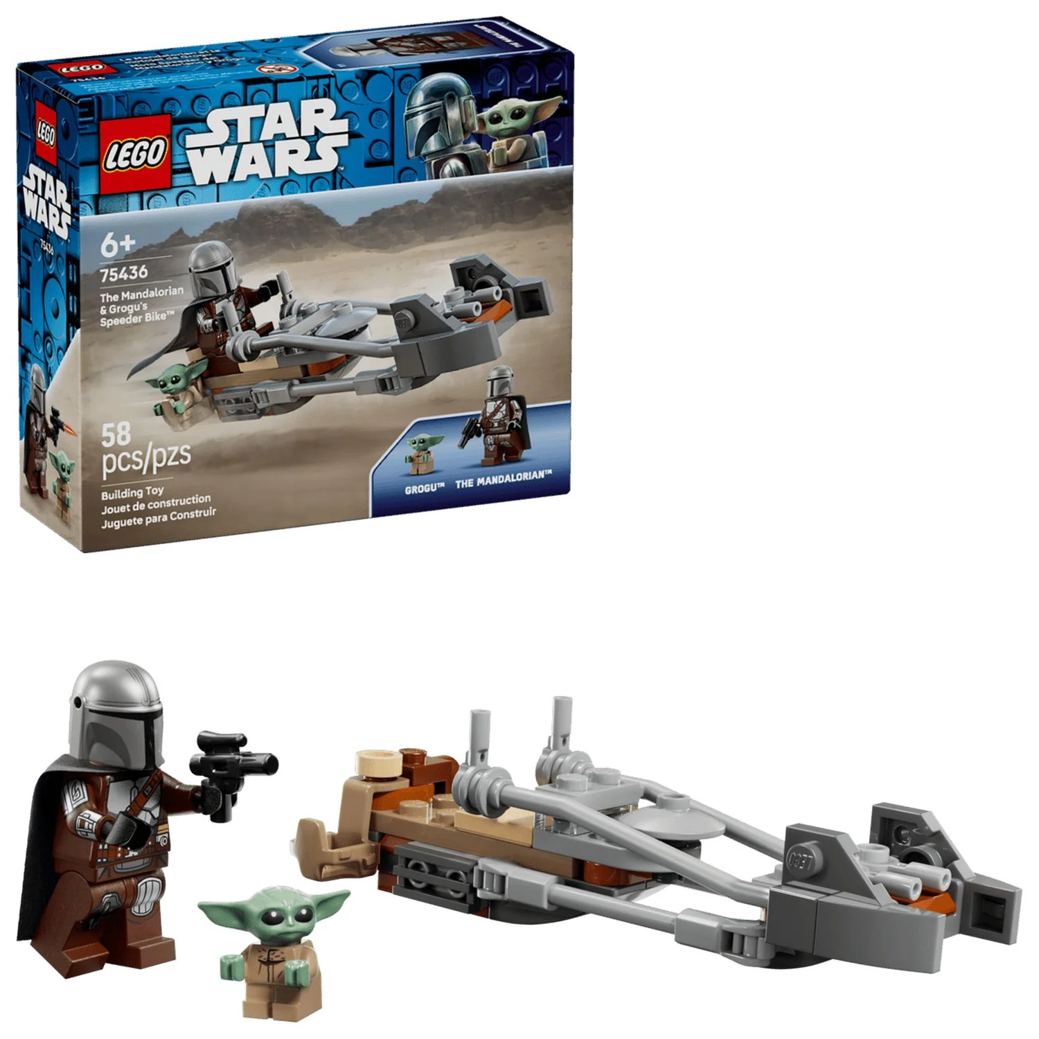 LEGO The Mandalorian & Grogu's Speeder Bike 75436 - Image 3
