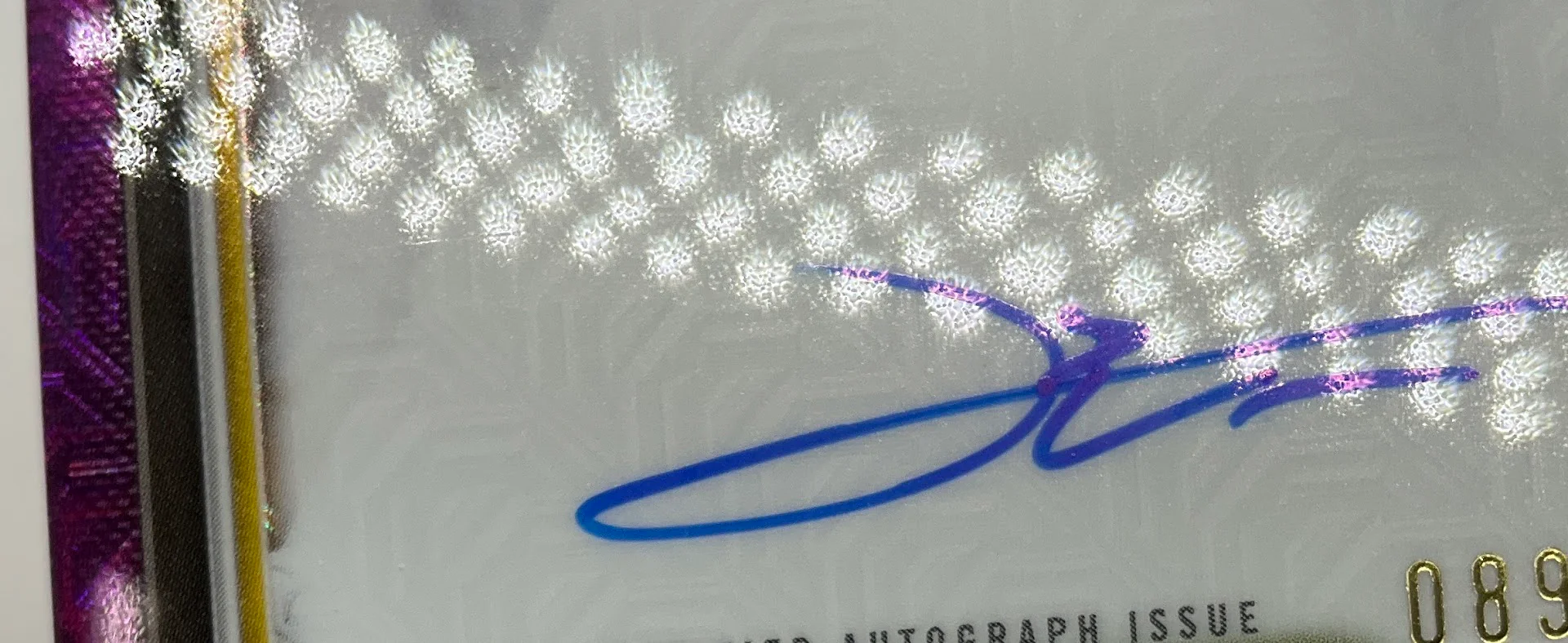 Leo De Vries 2024 Bowman Chrome Purple Mojo Refractor Auto 089/199 #BMA-LD - Image 10