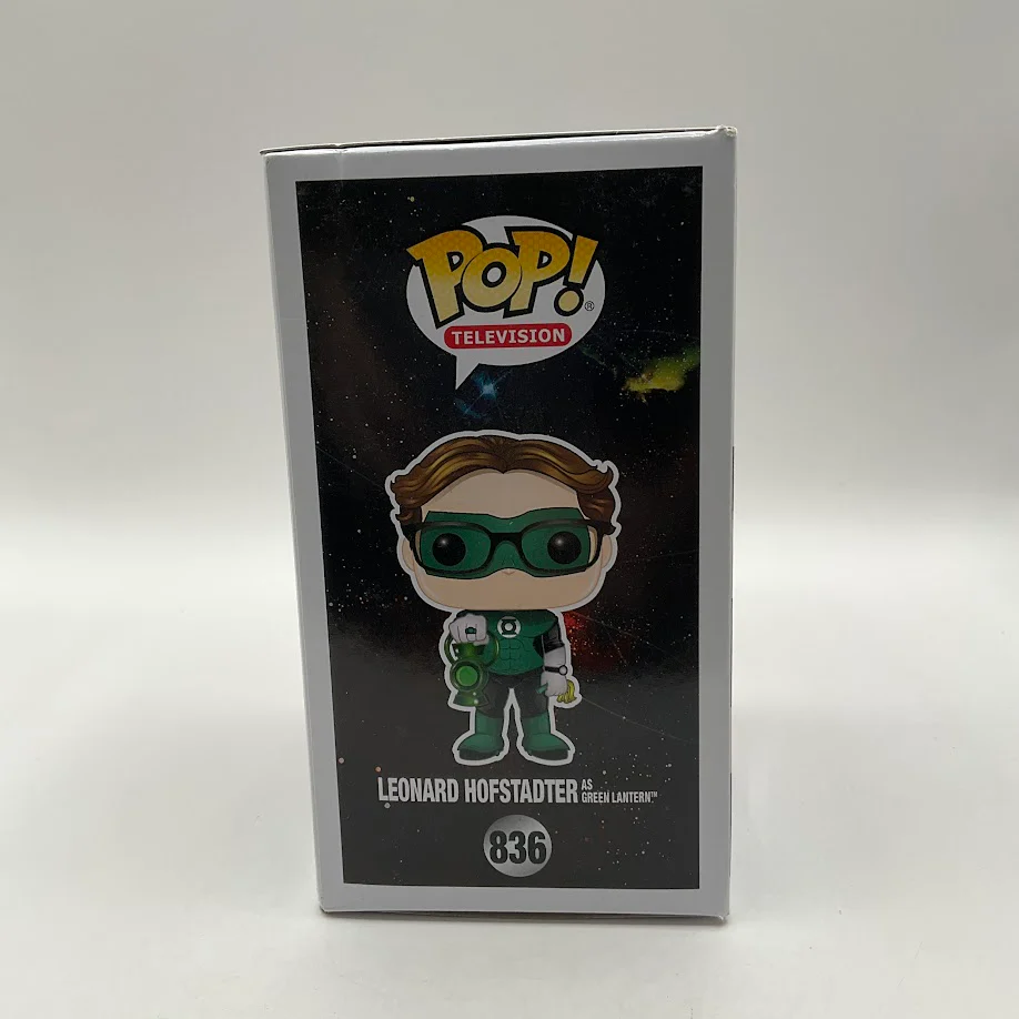 Leonard Hofstadter as Green Lantern Funko Pop! Big Bang Theory #836 2019 Summer - Image 4