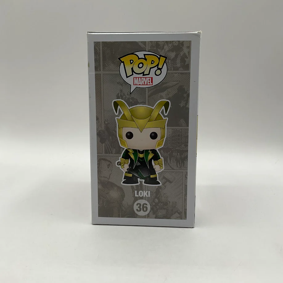 Loki Funko Pop! Marvel #36 GITD Underground Toys Exclusive - Image 4