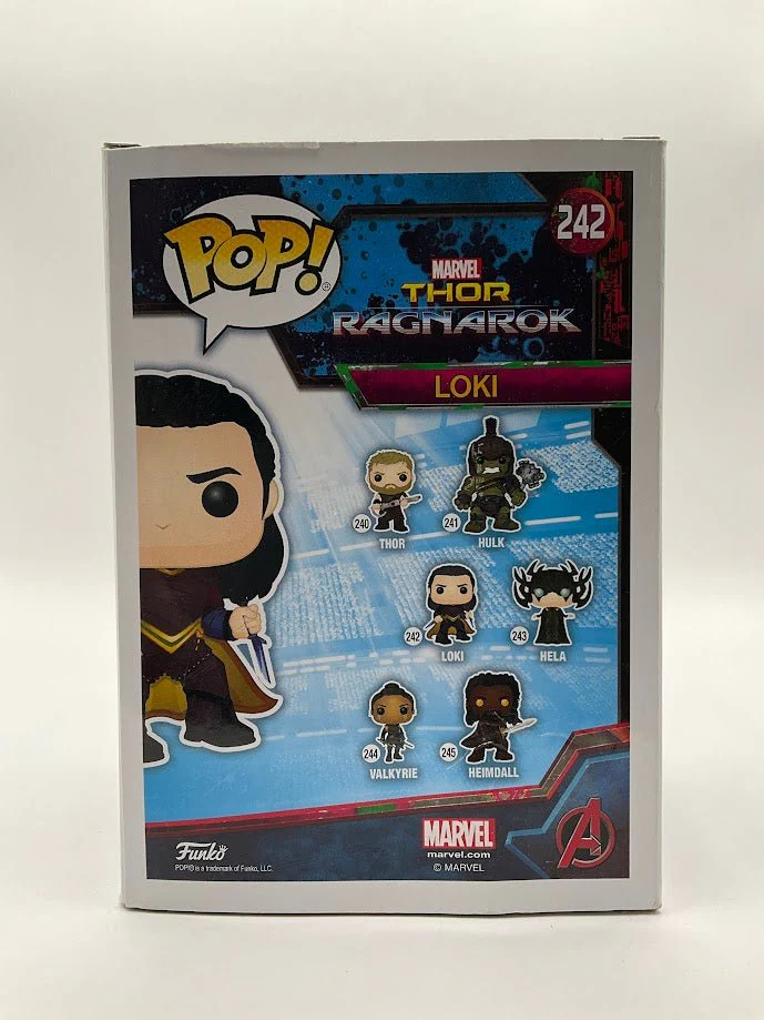 Loki Funko Pop! Thor Ragnarok #242 - Image 3