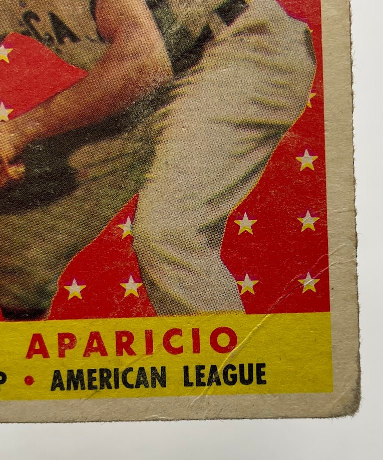 Luis Aparicio 1958 Topps #483 Chicago White Sox GD - Image 3