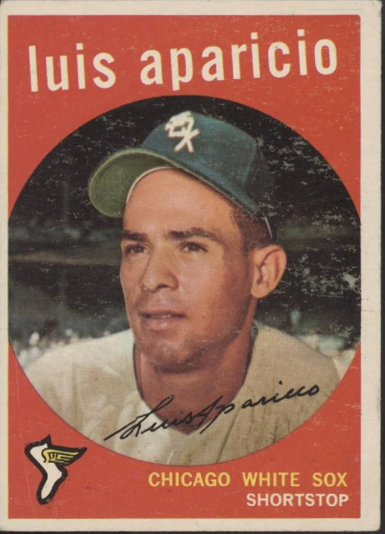 Luis Aparicio 1959 Topps #310 Chicago White Sox VG