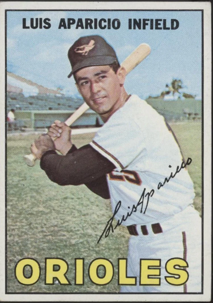 Luis Aparicio 1967 Topps #60 Baltimore Orioles VG-EX #2