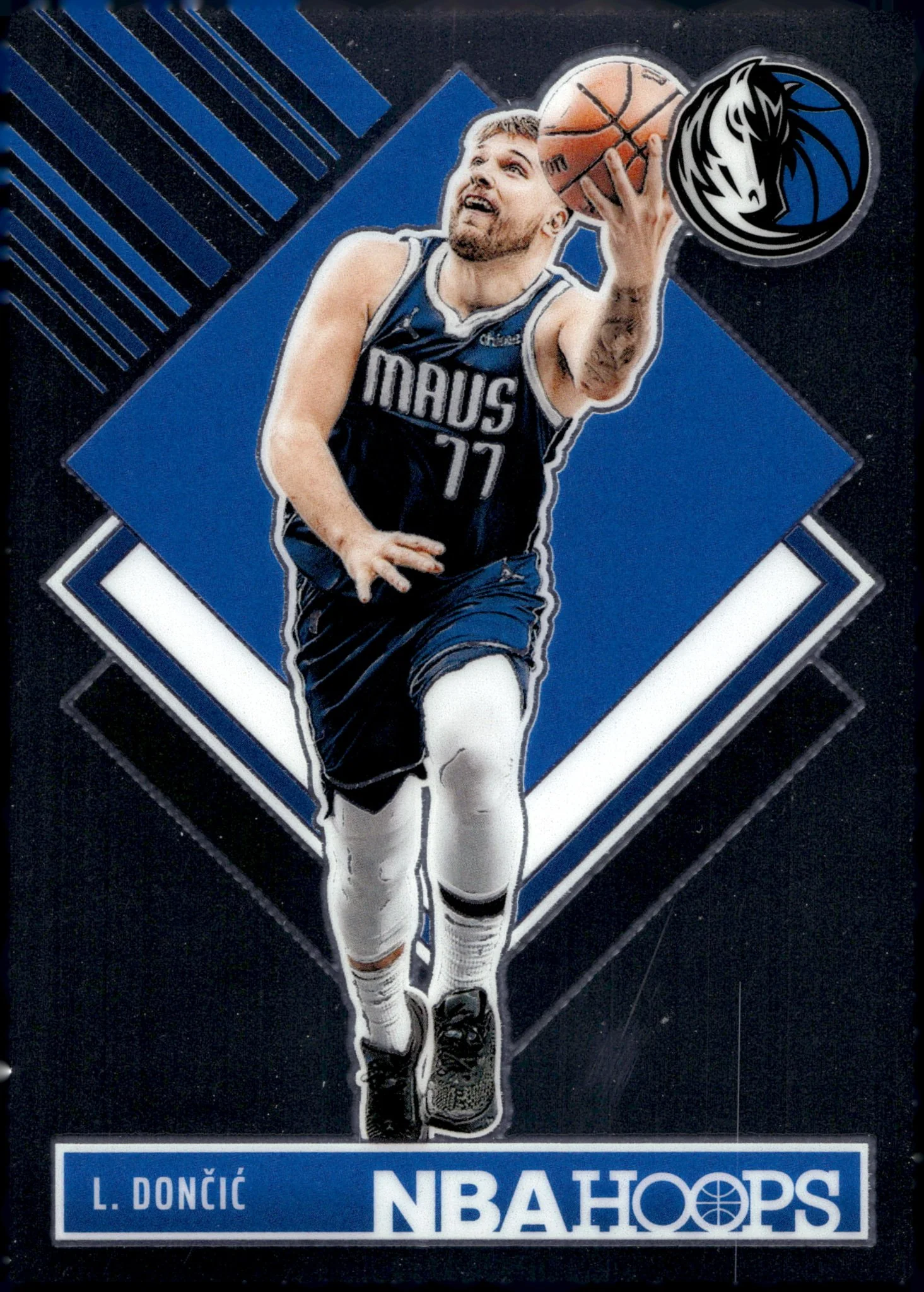 Luka Doncic 2024-25 Panini Hoops Silver #281