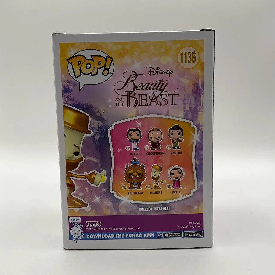 Lumiere Funko Pop! Beauty & the Beast #1136 - Image 3