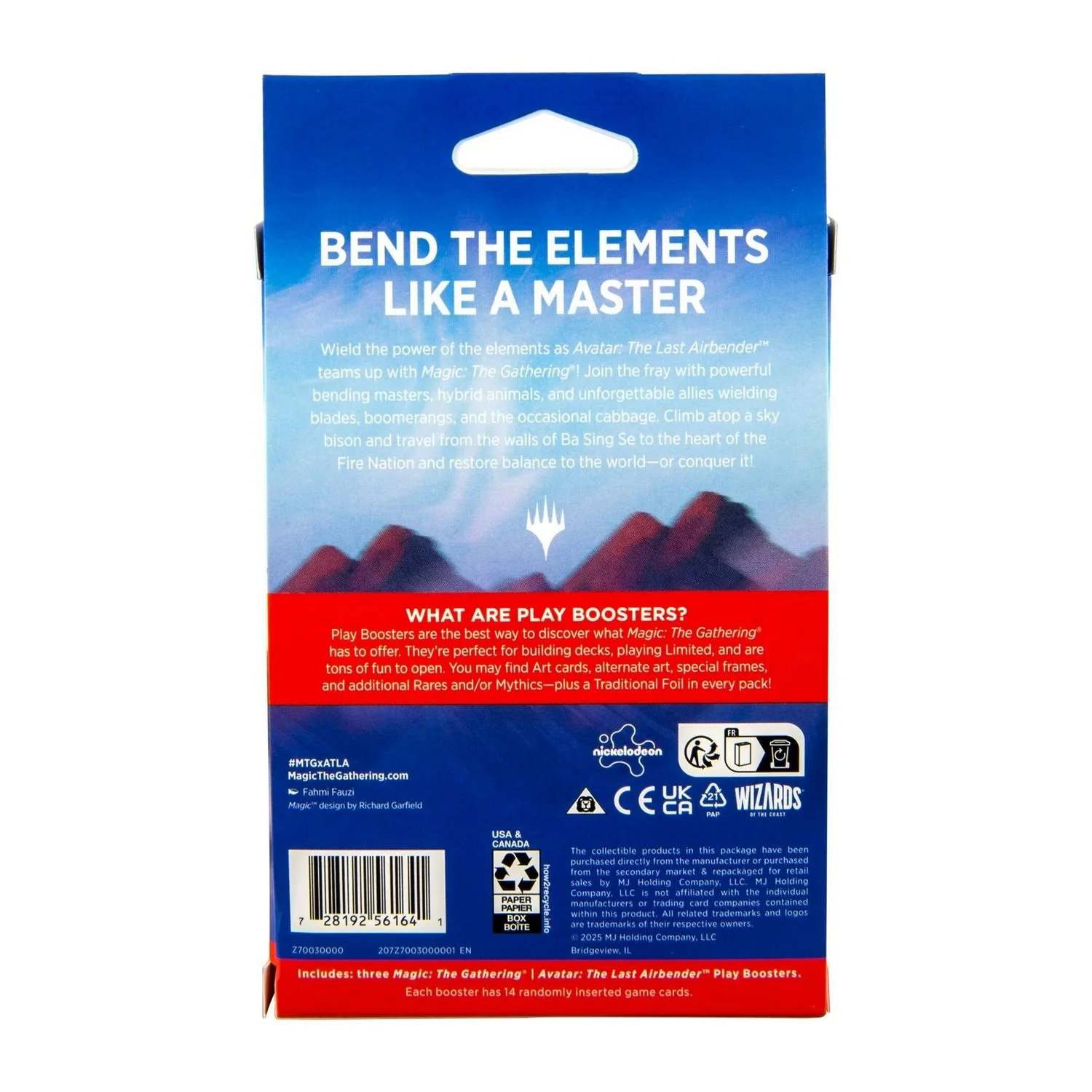 Magic the Gathering: Avatar The Last Airbender 3 Play Booster Pack Bundle - Image 3