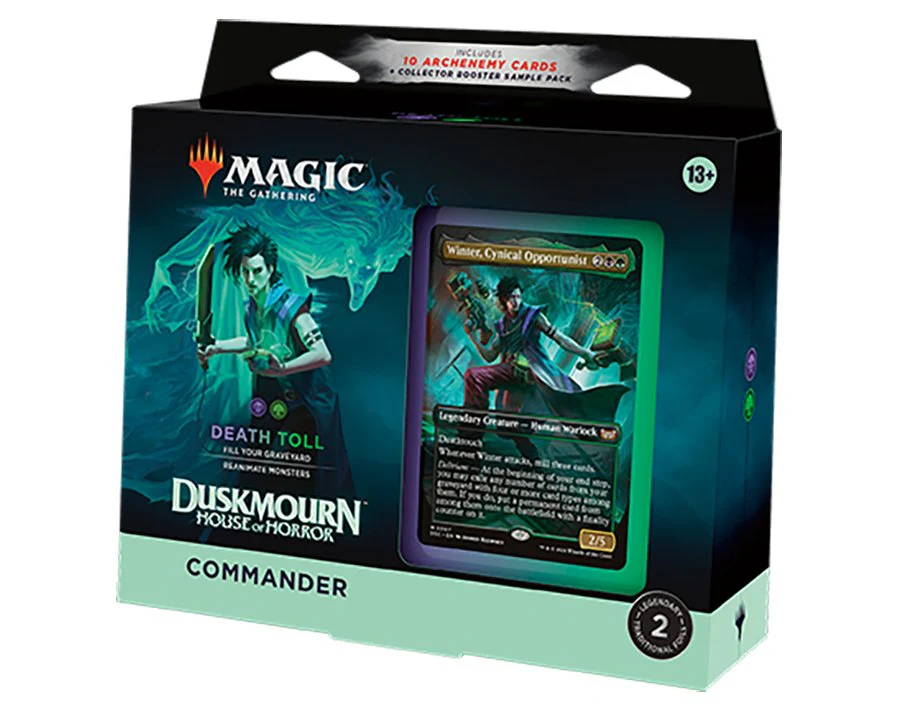 Magic the Gathering: Duskmourn House of Horror Commander Deck - Death Toll