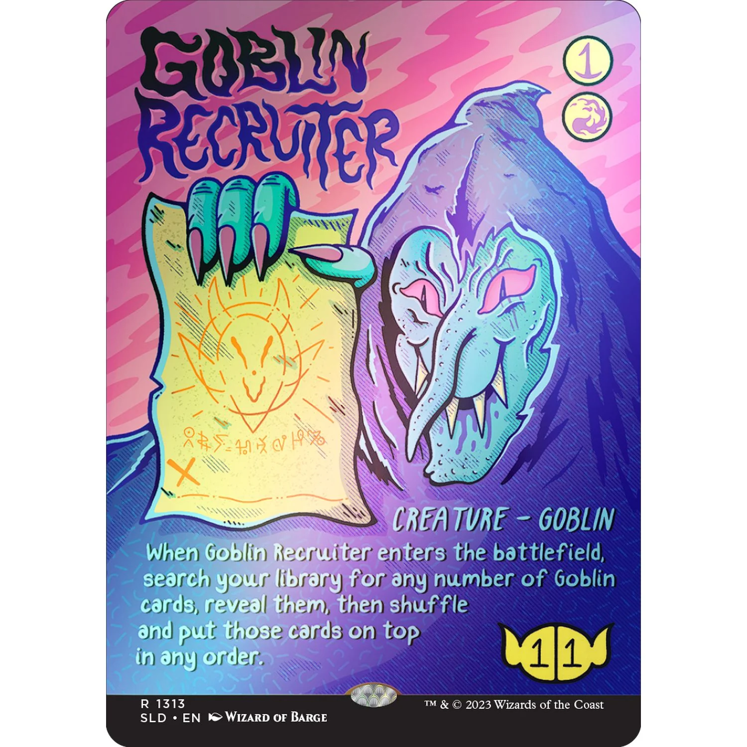 Magic the Gathering: Goblin & Squabblin' Secret Lair Drop Series [Rainbow Foil Edition] - Image 5