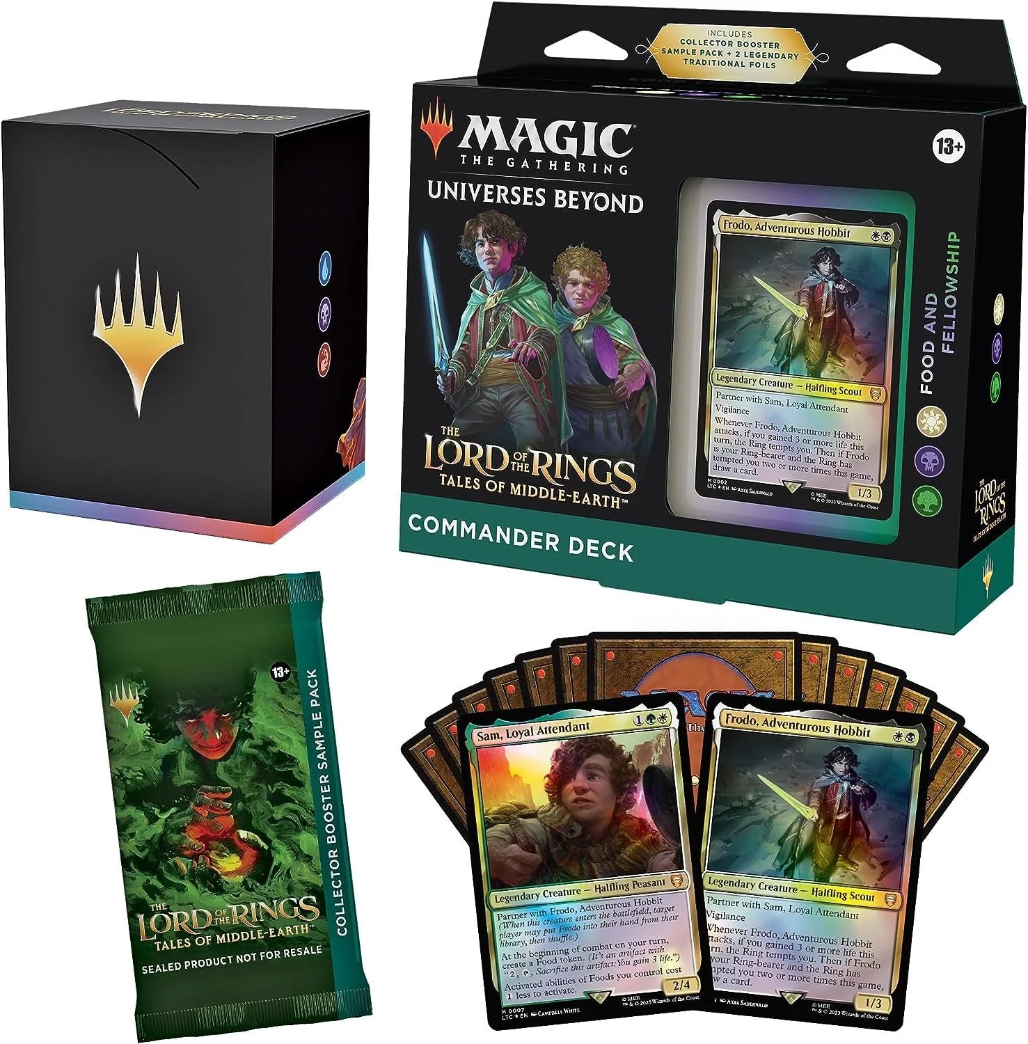 Magic the Gathering: Lord of the Rings: Tales of Middle-earth Commander Deck Food & Fellowship - Image 2