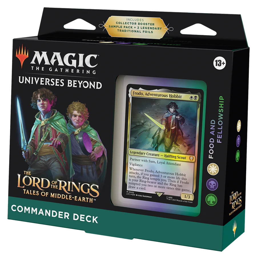 Magic the Gathering: Lord of the Rings: Tales of Middle-earth Commander Deck Food & Fellowship - Image 3