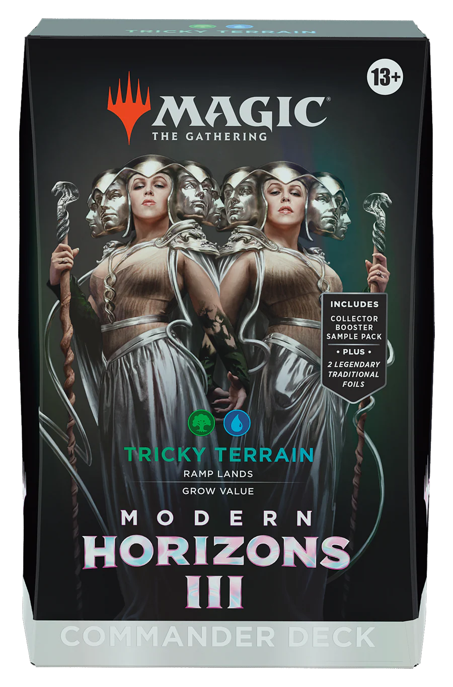 Magic the Gathering: Modern Horizons 3 Tricky Terrain Commander Deck - Image 2