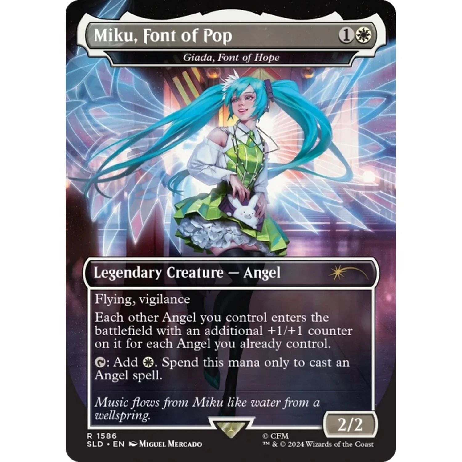 Magic the Gathering: Secret Lair x Hatsune Miku - Winter Diva EN (Non-Foil Edition) - Image 2
