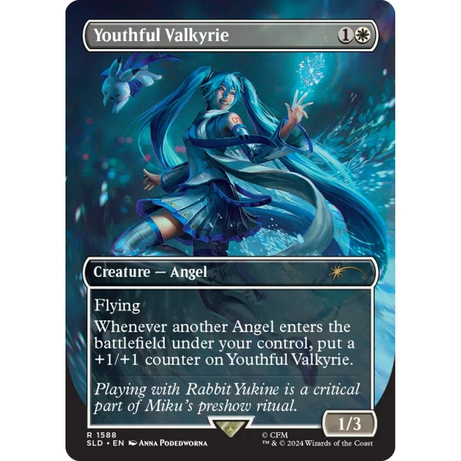 Magic the Gathering: Secret Lair x Hatsune Miku - Winter Diva EN (Non-Foil Edition) - Image 3