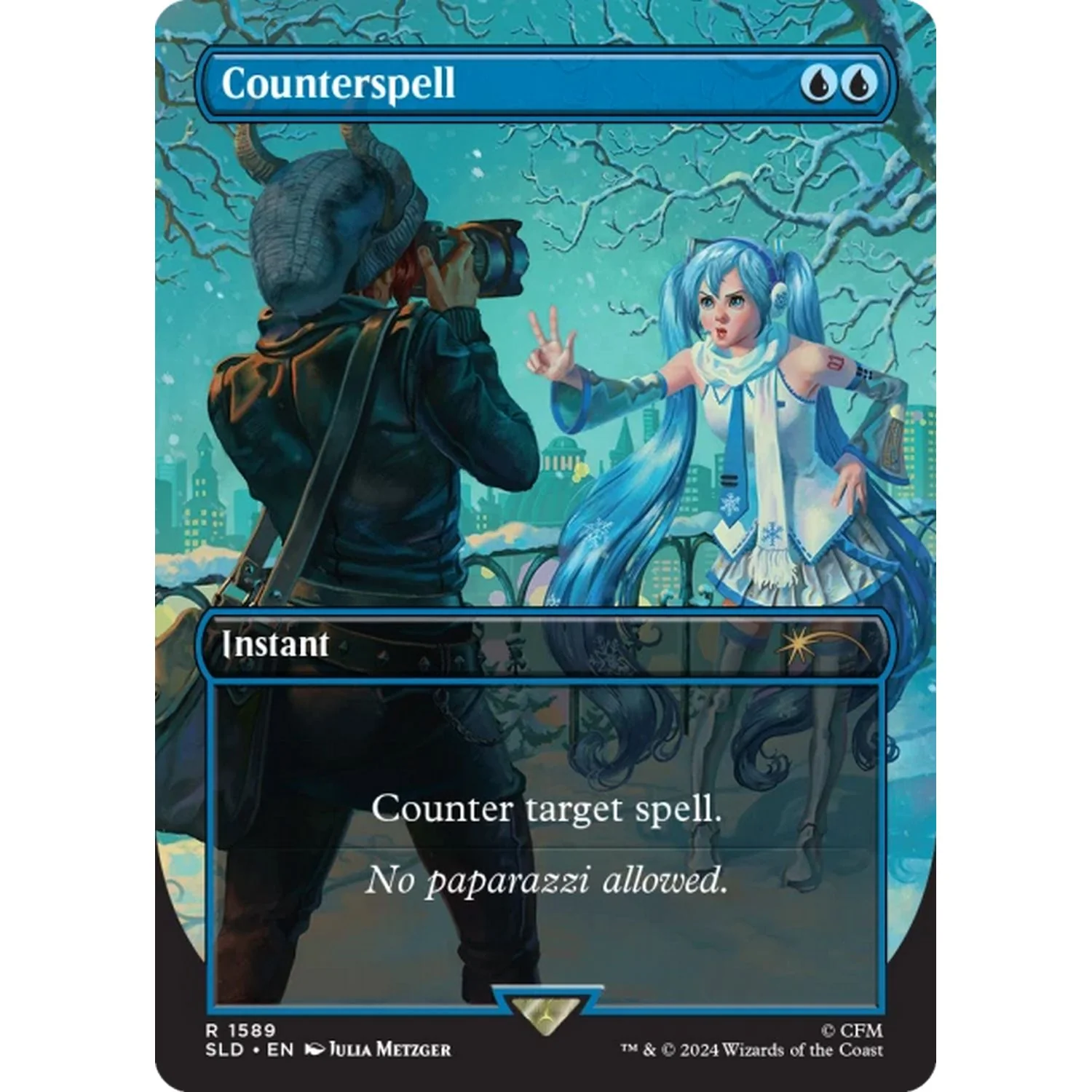Magic the Gathering: Secret Lair x Hatsune Miku - Winter Diva EN (Non-Foil Edition) - Image 4