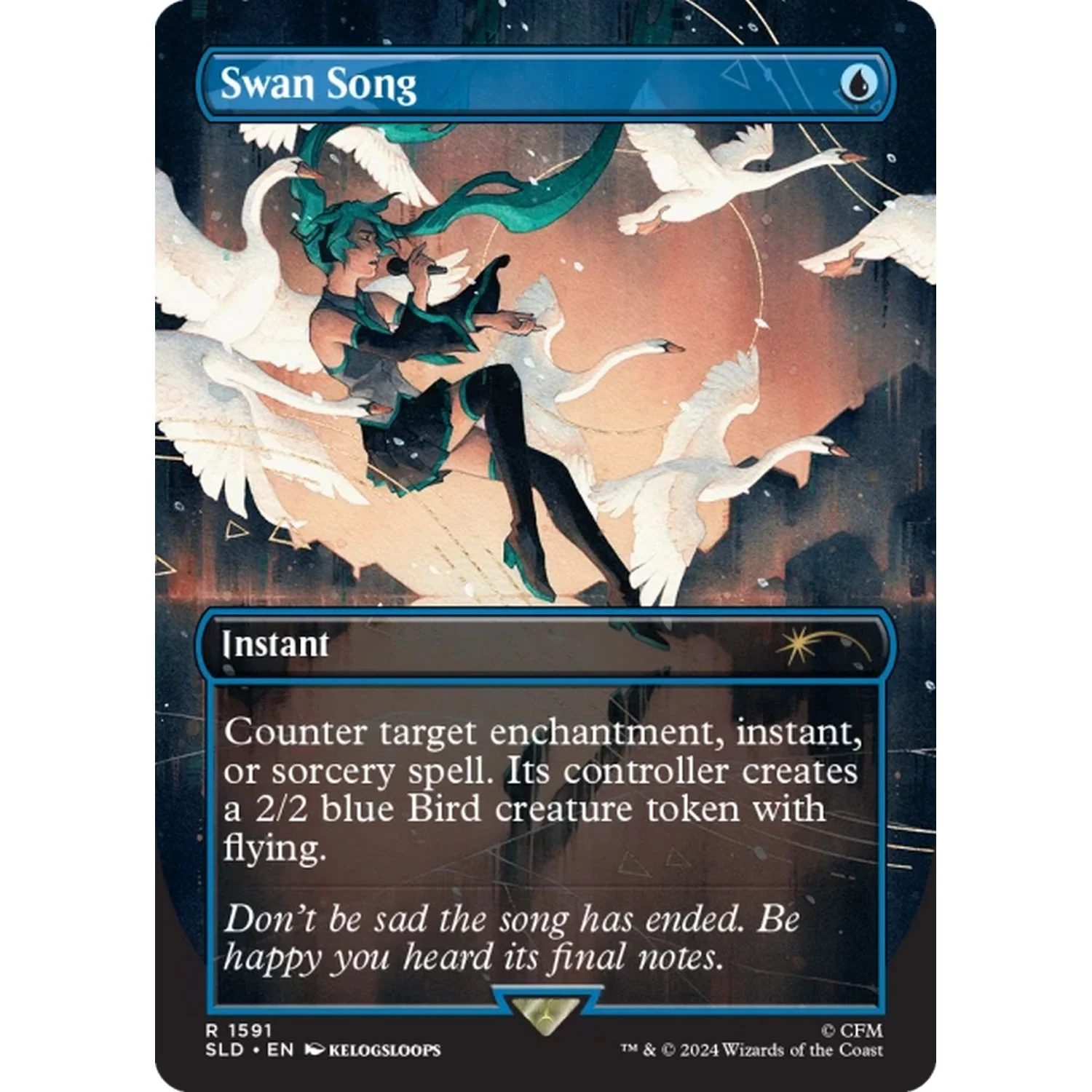 Magic the Gathering: Secret Lair x Hatsune Miku - Winter Diva EN (Non-Foil Edition) - Image 5