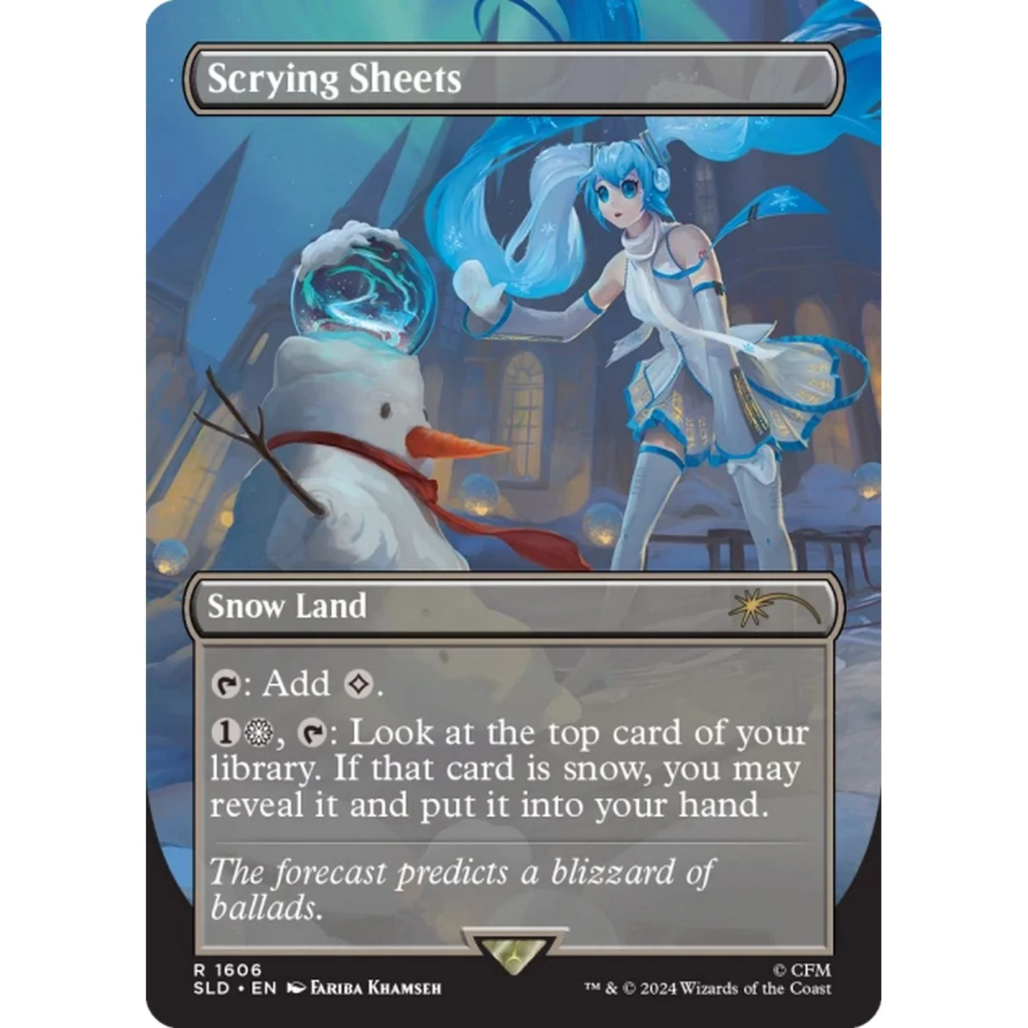 Magic the Gathering: Secret Lair x Hatsune Miku - Winter Diva EN (Non-Foil Edition) - Image 7