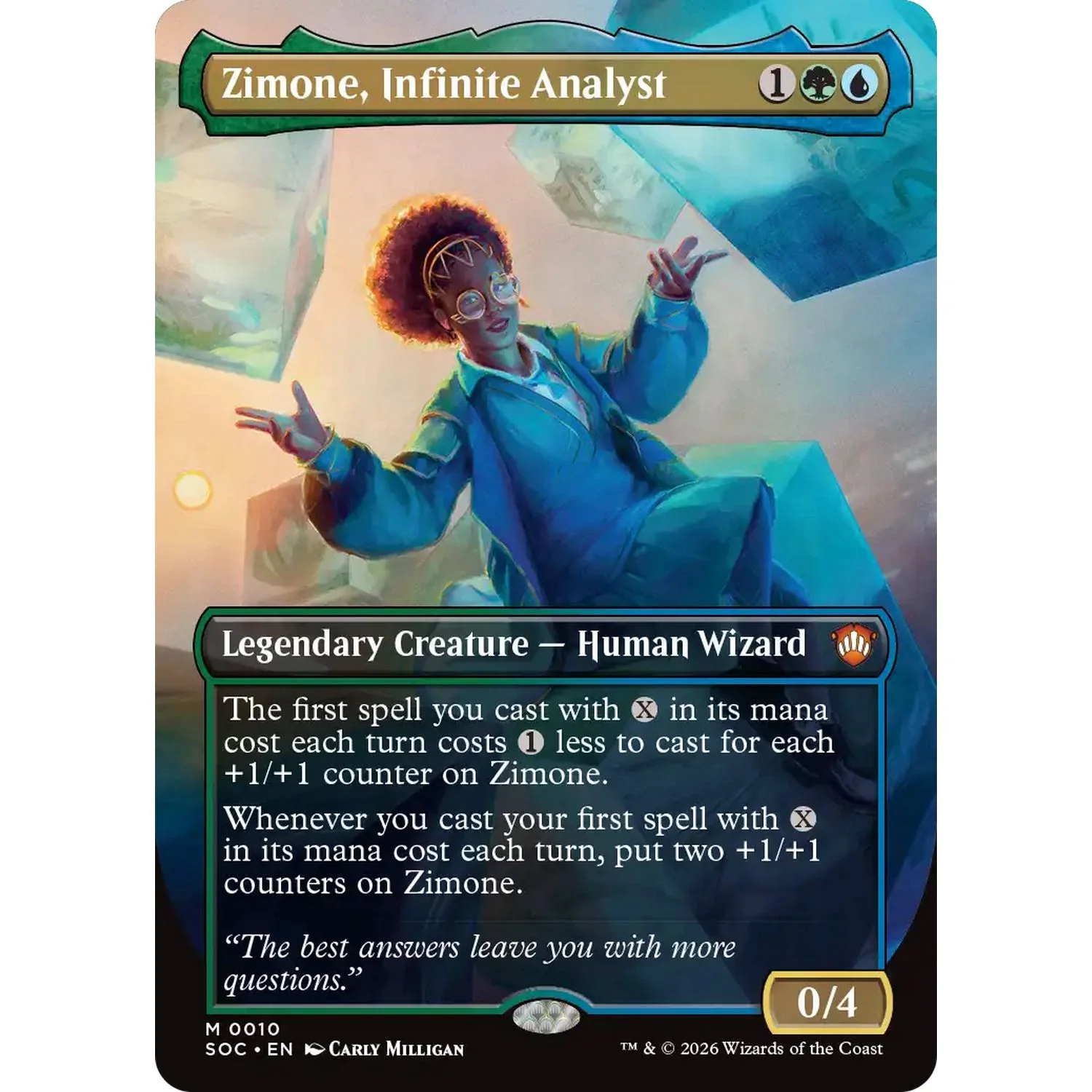 Magic the Gathering: Secrets of Strixhaven Commander Deck - Quandrix Unlimited - Image 2