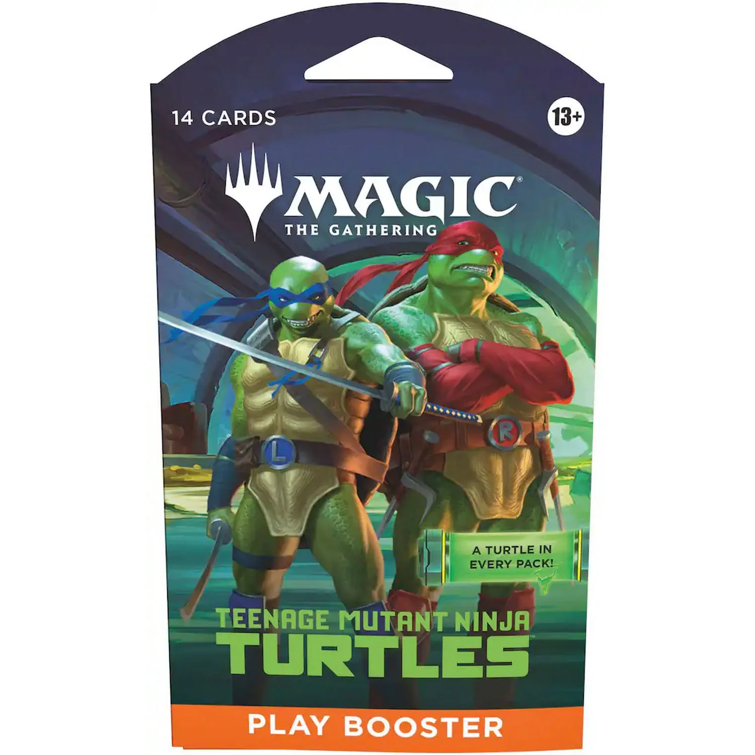 Magic the Gathering Teenage Mutant Ninja Turtles Sleeved Play Booster Pack