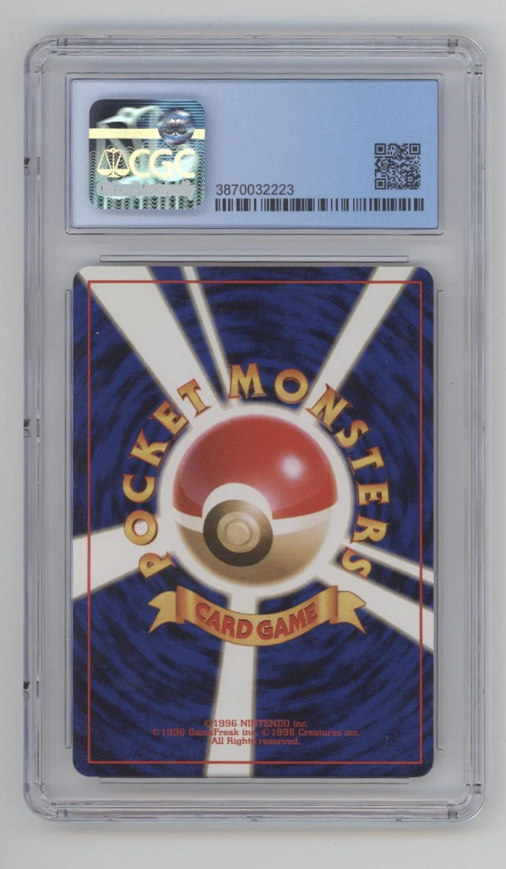 Magneton Pokemon Base Set Holo Japanese #082 CGC 9 - Image 2