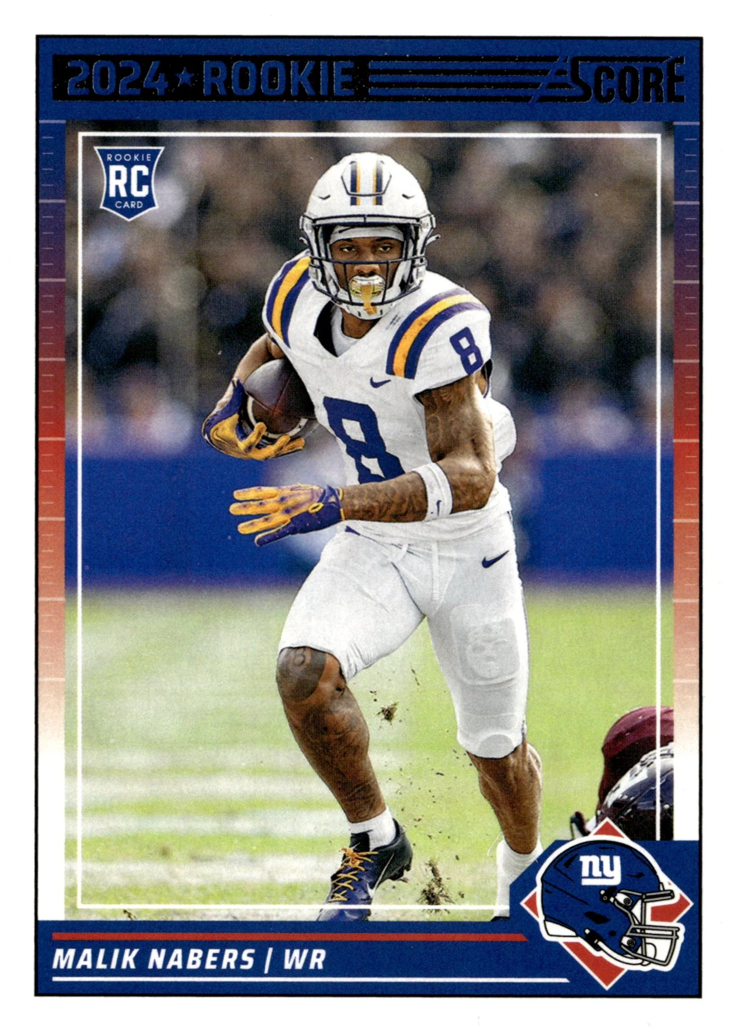 Malik Nabers 2024 Panini Score RC #306