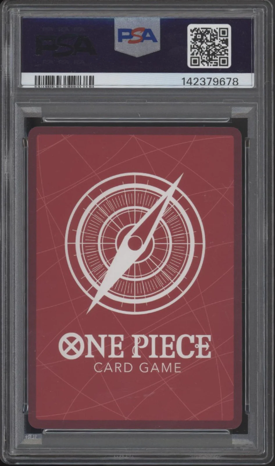 Marshall D Teach One Piece Card Game 2nd Anniversary Set #081 PSA 10 - Image 2
