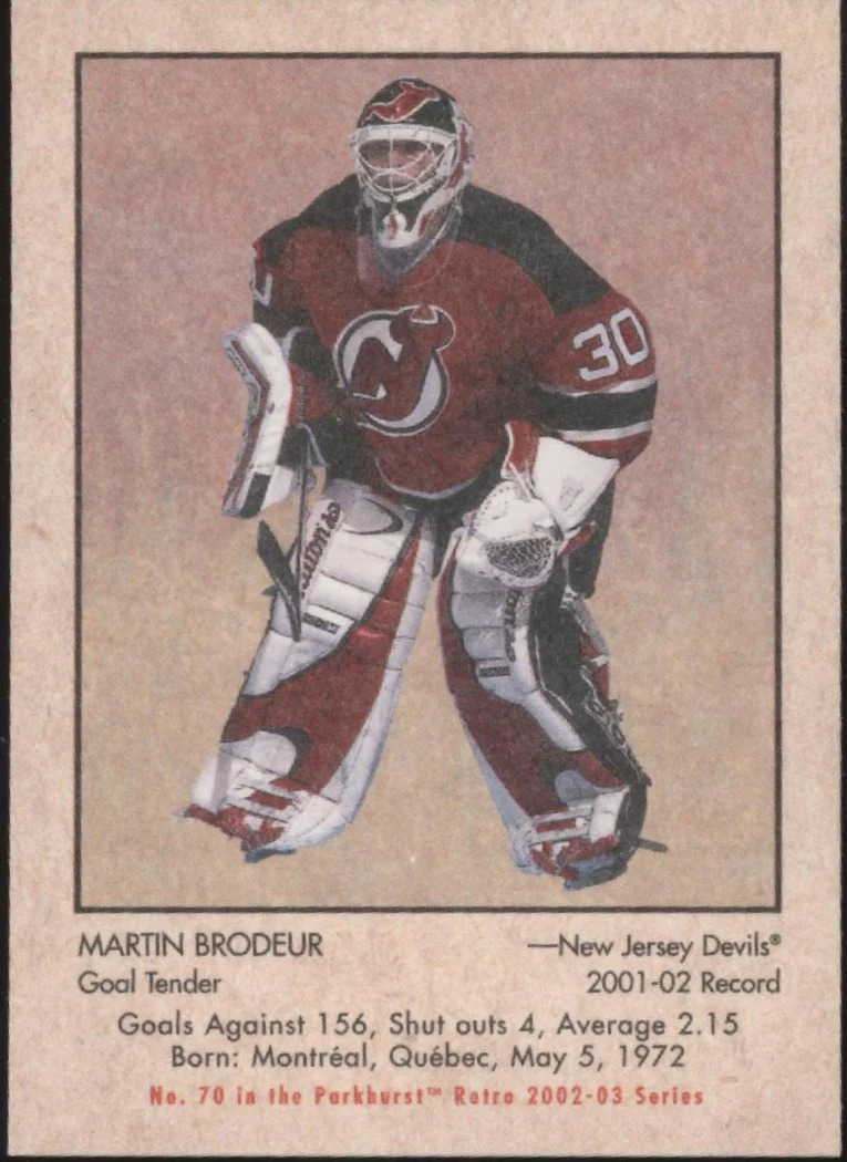 Martin Brodeur Hockey Lot of 10 - Image 3