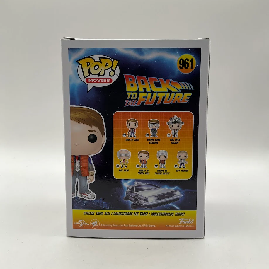 Marty in Puffy Vest Funko Pop! Back to the Future #961 - Image 3