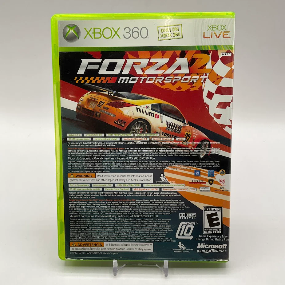 Marvel Ultimate Alliance & Forza 2 Xbox 360 Used - Image 2